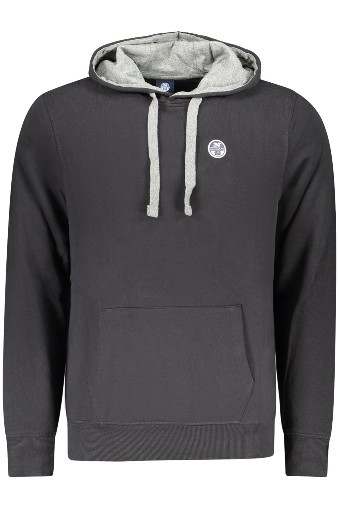 NORTH SAILS FELPA SENZA ZIP UOMO NERO