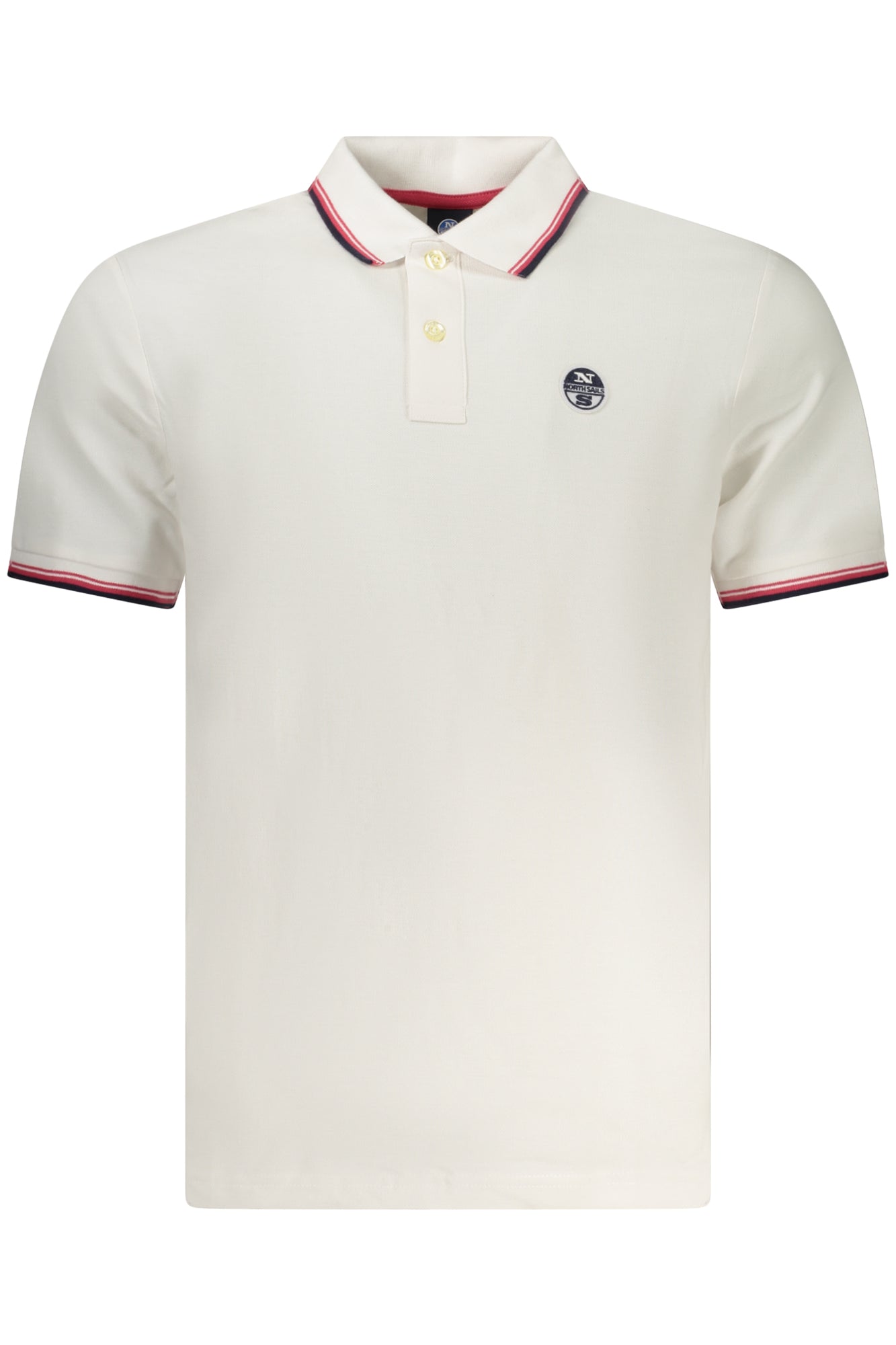 NORTH SAILS POLO MANICHE CORTE UOMO BIANCO