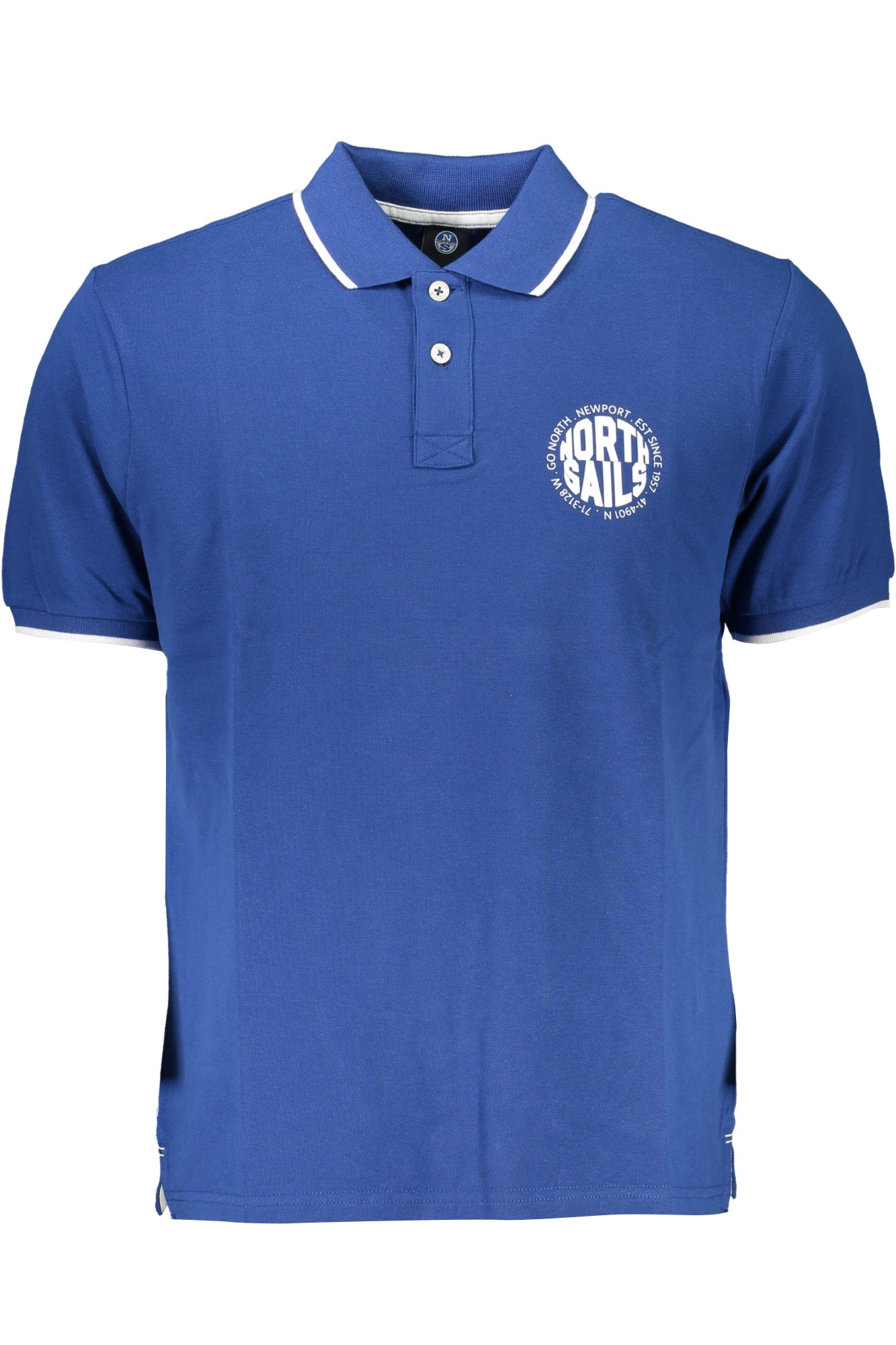 NORTH SAILS POLO MANICHE CORTE UOMO BLU