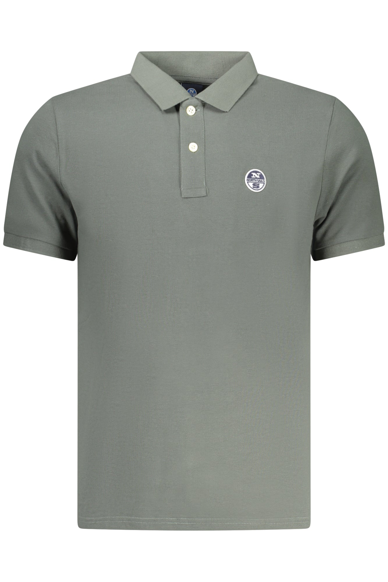 NORTH SAILS POLO MANICHE CORTE UOMO VERDE