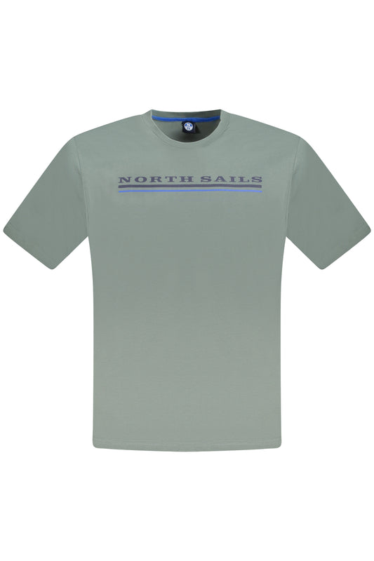 NORTH SAILS T-SHIRT MANICHE CORTE UOMO VERDE