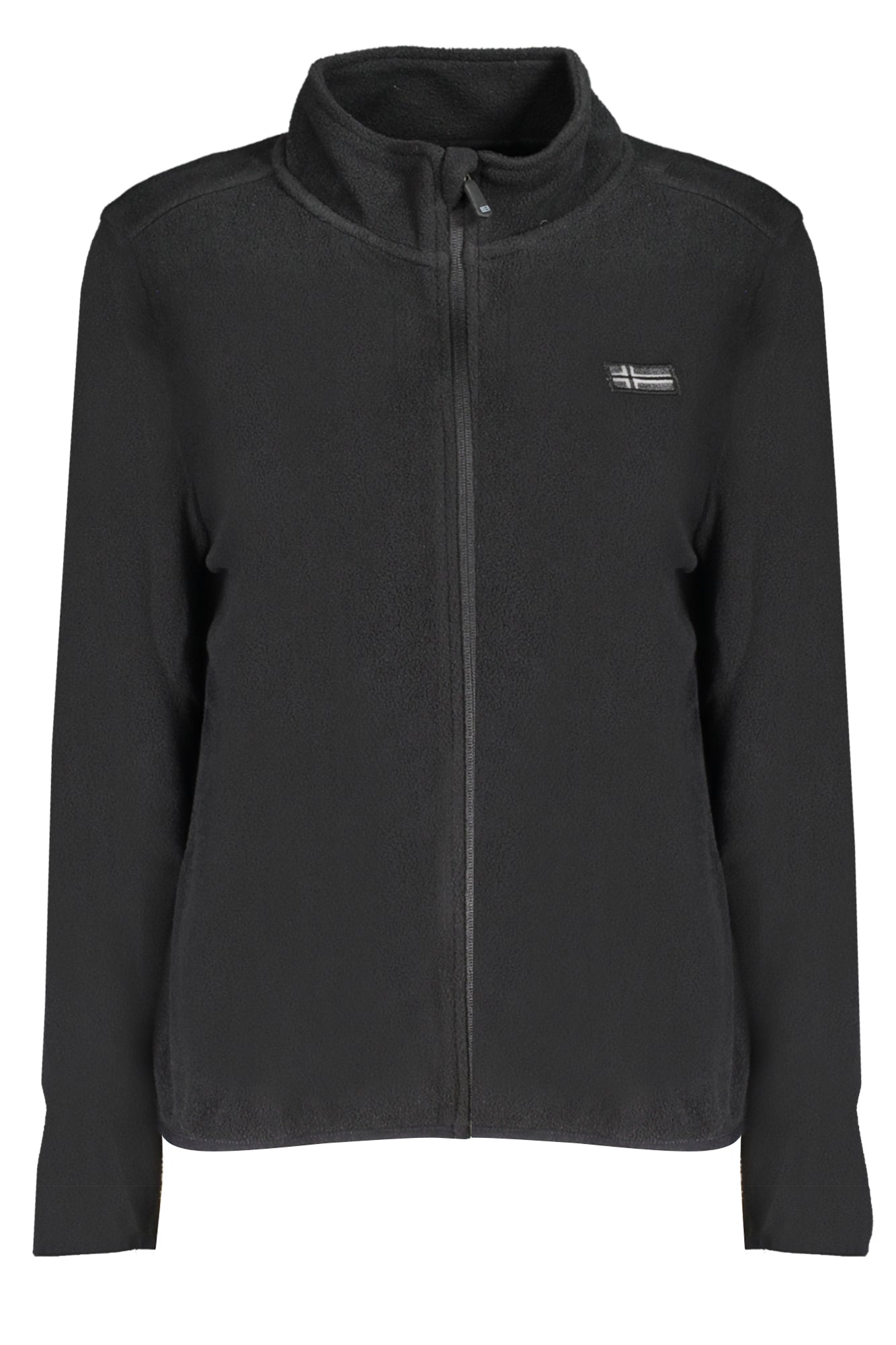 NORWAY 1963 FELPA CON ZIP DONNA NERO