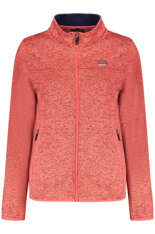 NORWAY 1963 FELPA CON ZIP DONNA ROSA