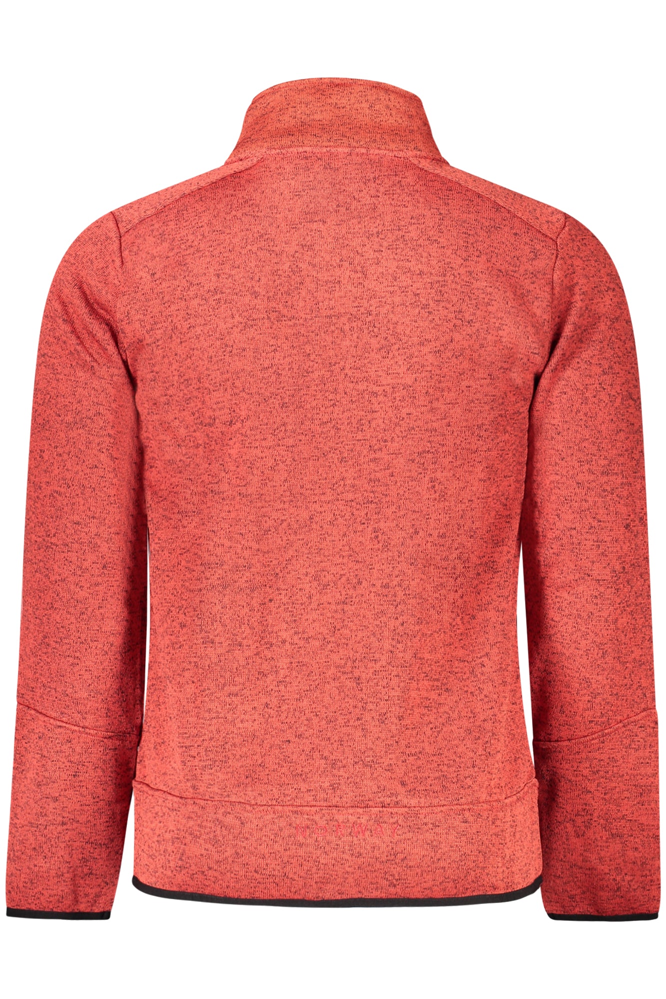 NORWAY 1963 FELPA CON ZIP UOMO ROSSO
