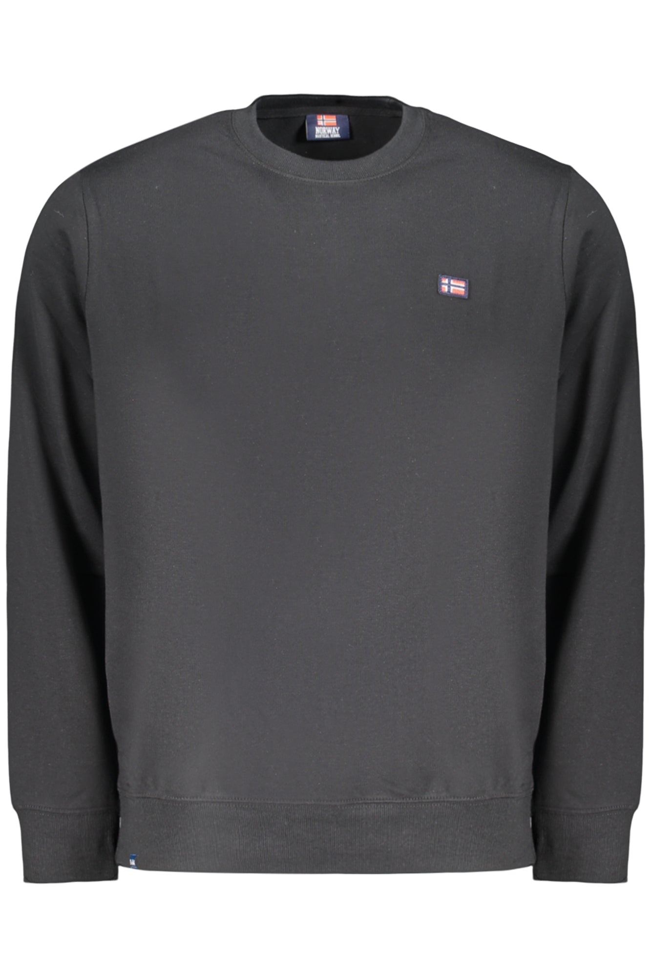 NORWAY 1963 FELPA SENZA ZIP UOMO NERO
