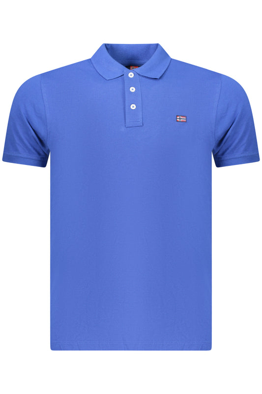 NORWAY 1963 POLO MANICHE CORTE UOMO BLU