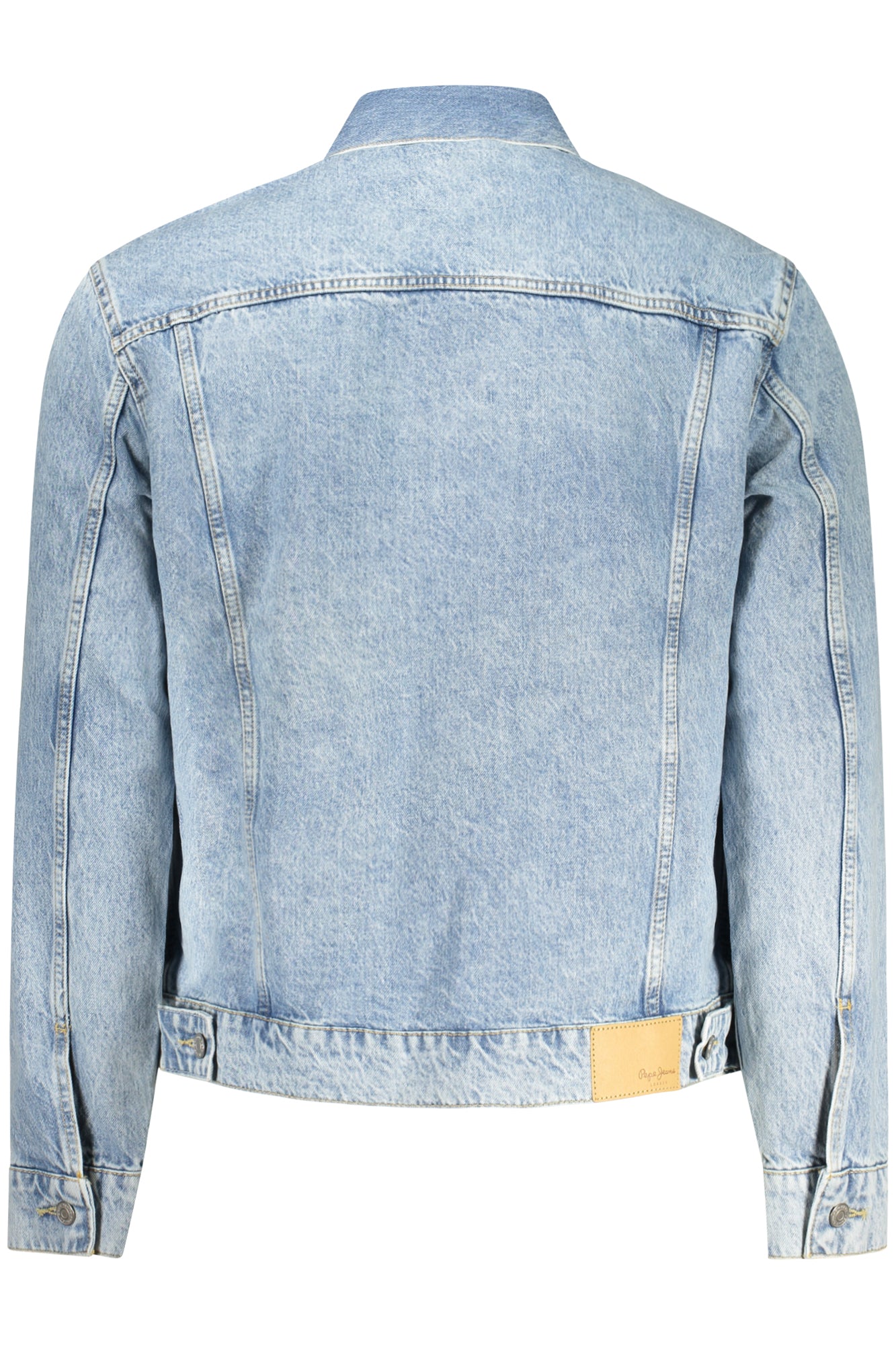 PEPE JEANS GIUBBOTTO IN JEANS UOMO AZZURRO