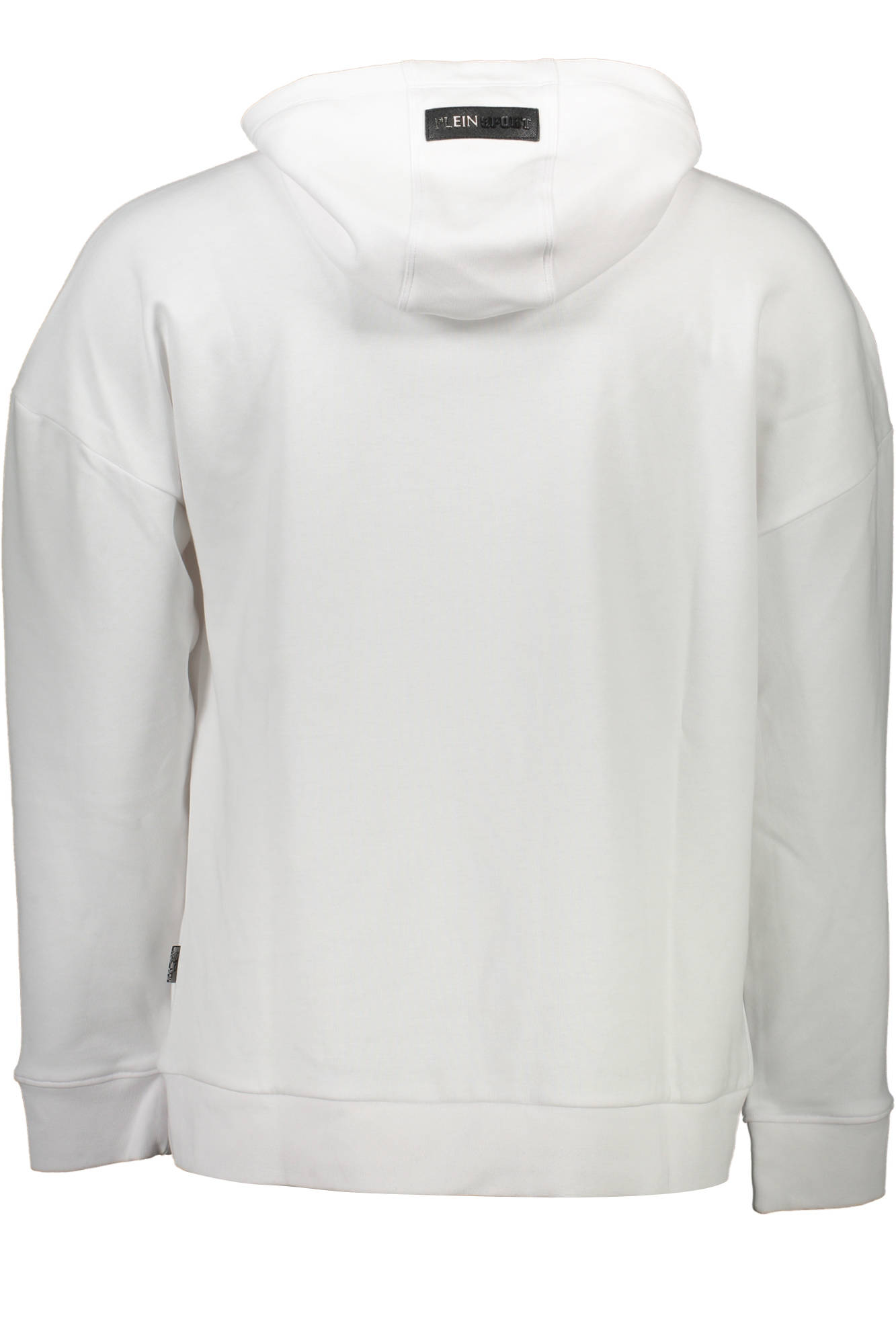 PLEIN SPORT FELPA SENZA ZIP UOMO BIANCO
