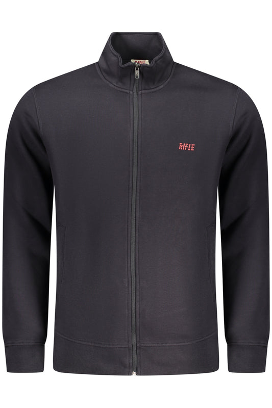 RIFLE FELPA CON ZIP UOMO BLU