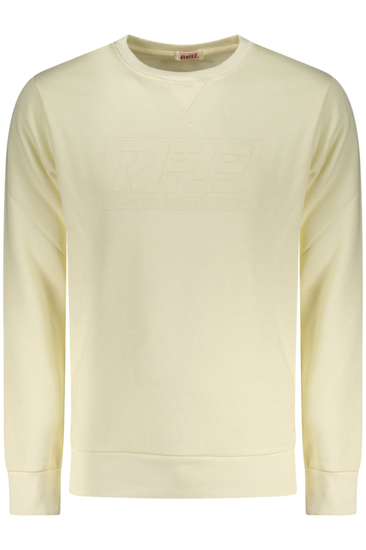 RIFLE FELPA SENZA ZIP UOMO BIANCO