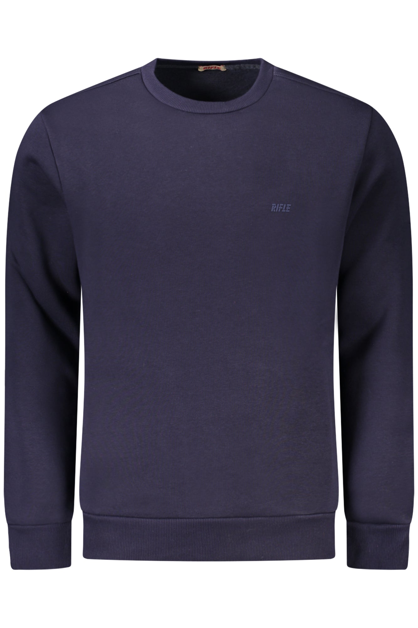 RIFLE FELPA SENZA ZIP UOMO BLU