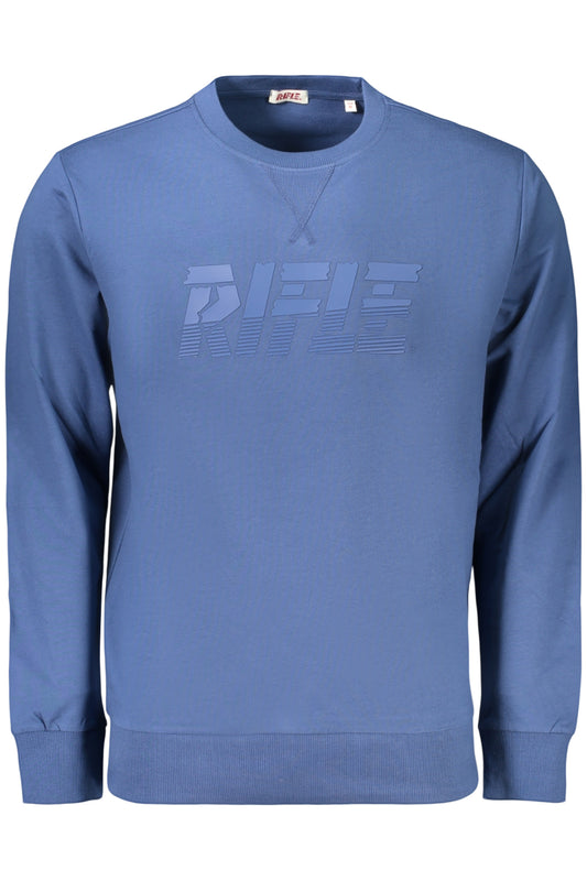 RIFLE FELPA SENZA ZIP UOMO BLU