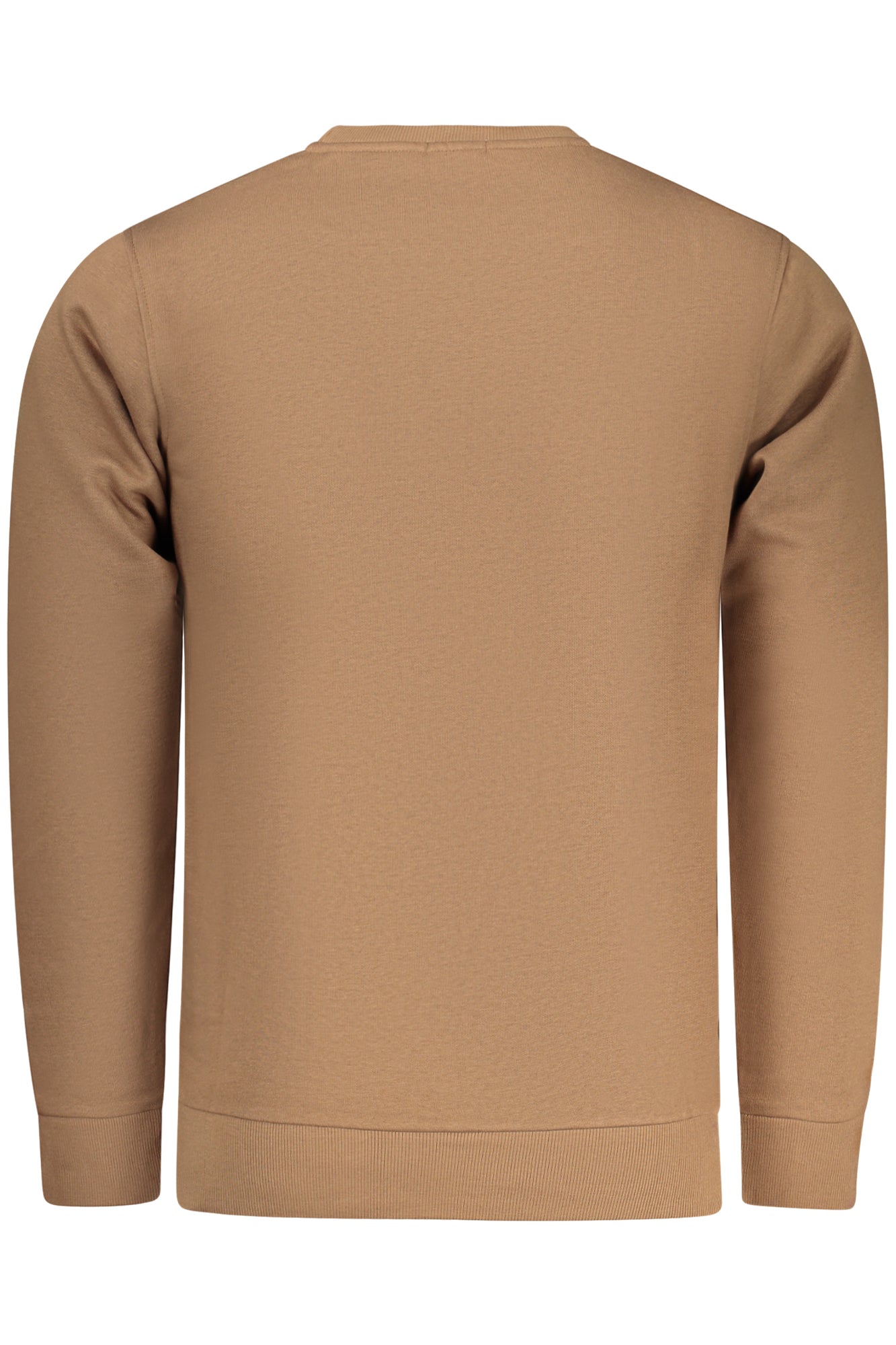 RIFLE FELPA SENZA ZIP UOMO MARRONE