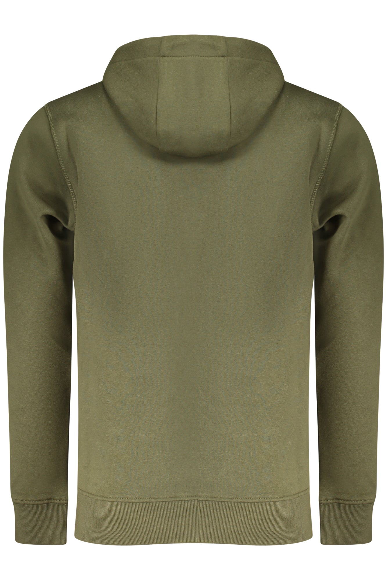 RIFLE FELPA SENZA ZIP UOMO VERDE