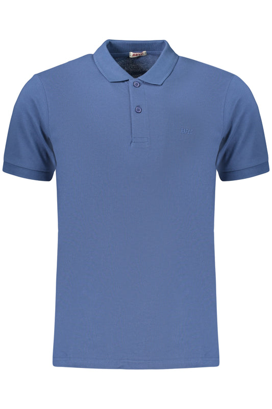RIFLE POLO MANICHE CORTE UOMO BLU