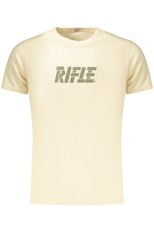 RIFLE T-SHIRT MANICHE CORTE UOMO BEIGE