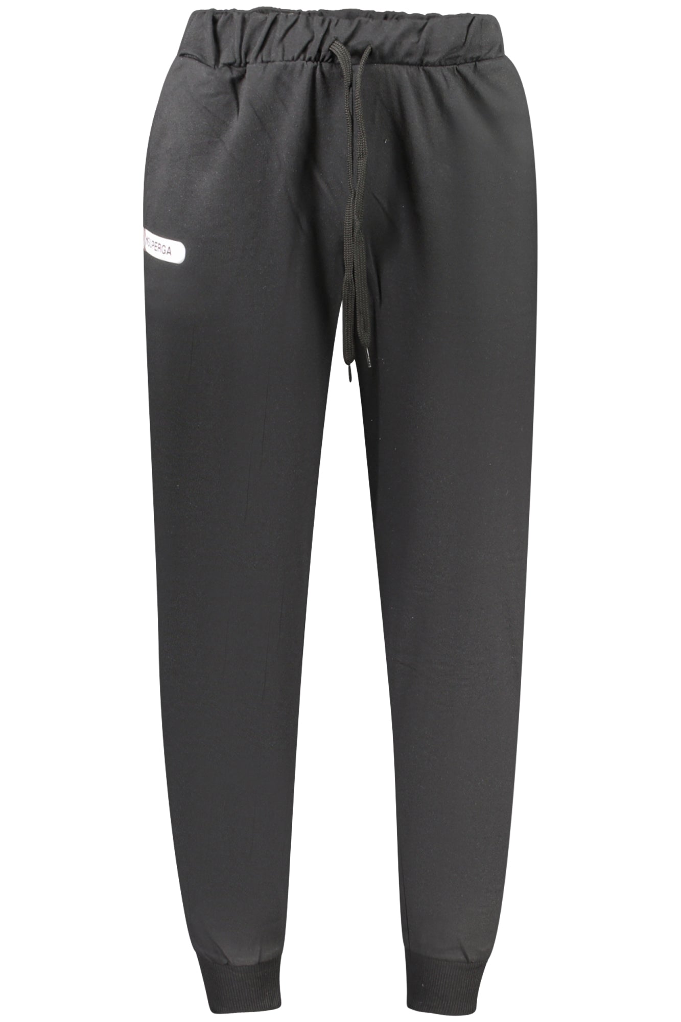 SUPERGA PANTALONE TUTA LUNGO UOMO NERO