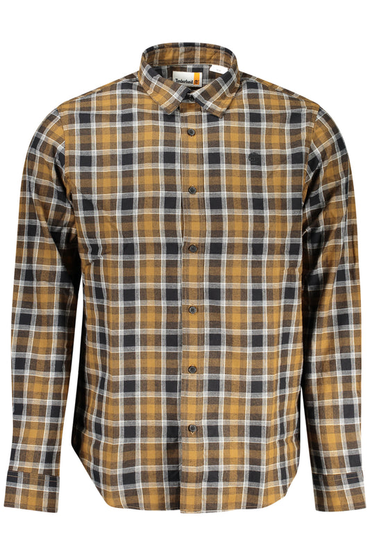 TIMBERLAND CAMICIA MANICHE LUNGHE UOMO MARRONE