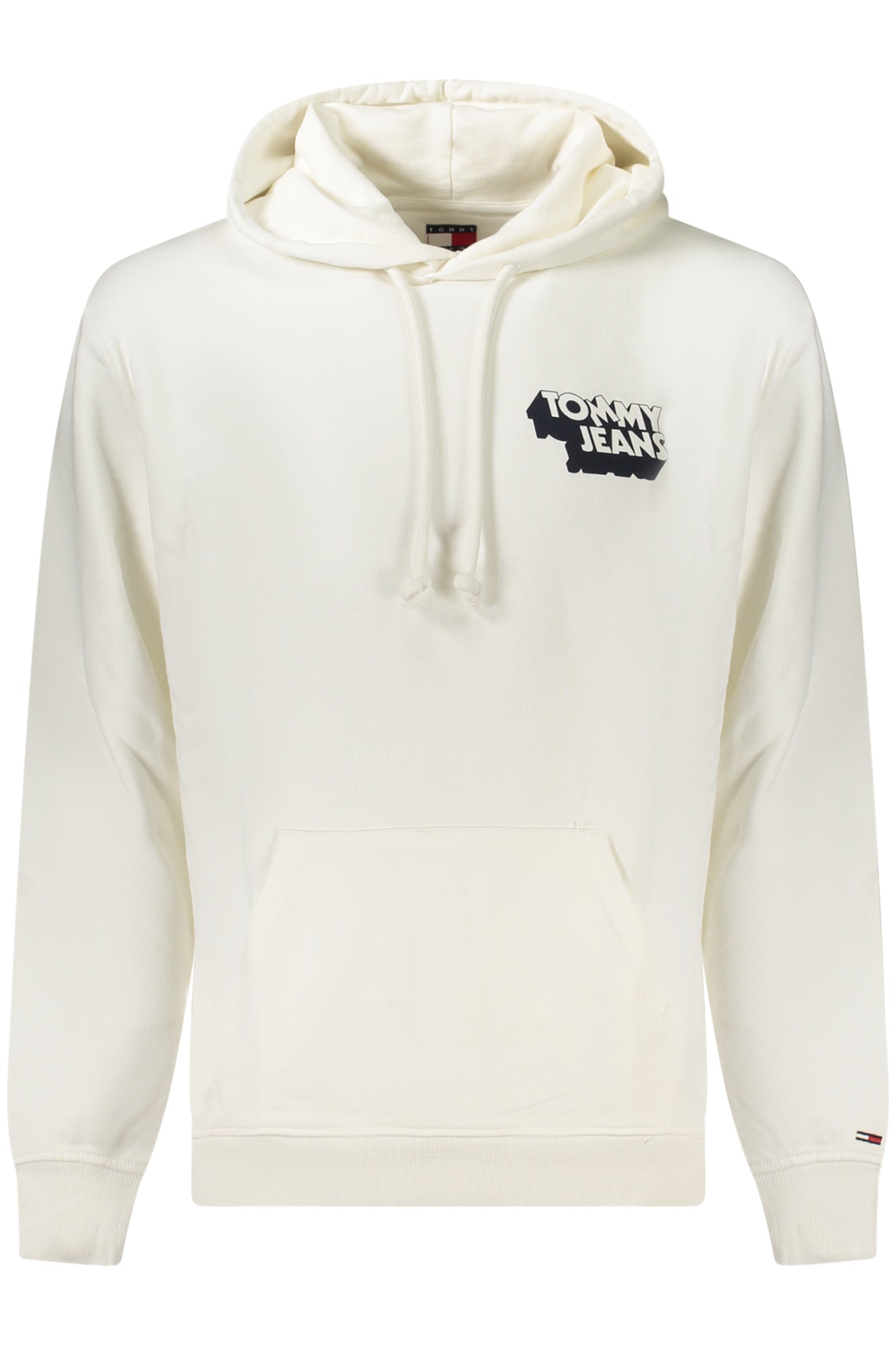 TOMMY HILFIGER FELPA SENZA ZIP UOMO BIANCO