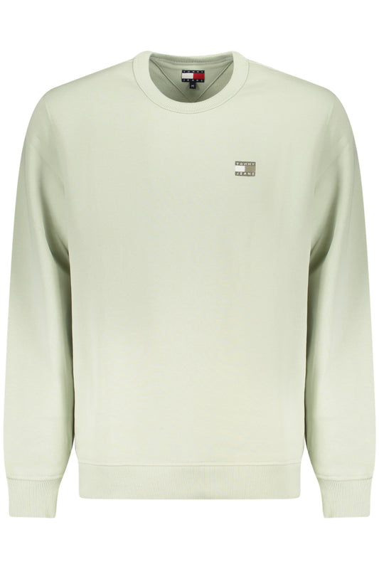 TOMMY HILFIGER FELPA SENZA ZIP UOMO VERDE