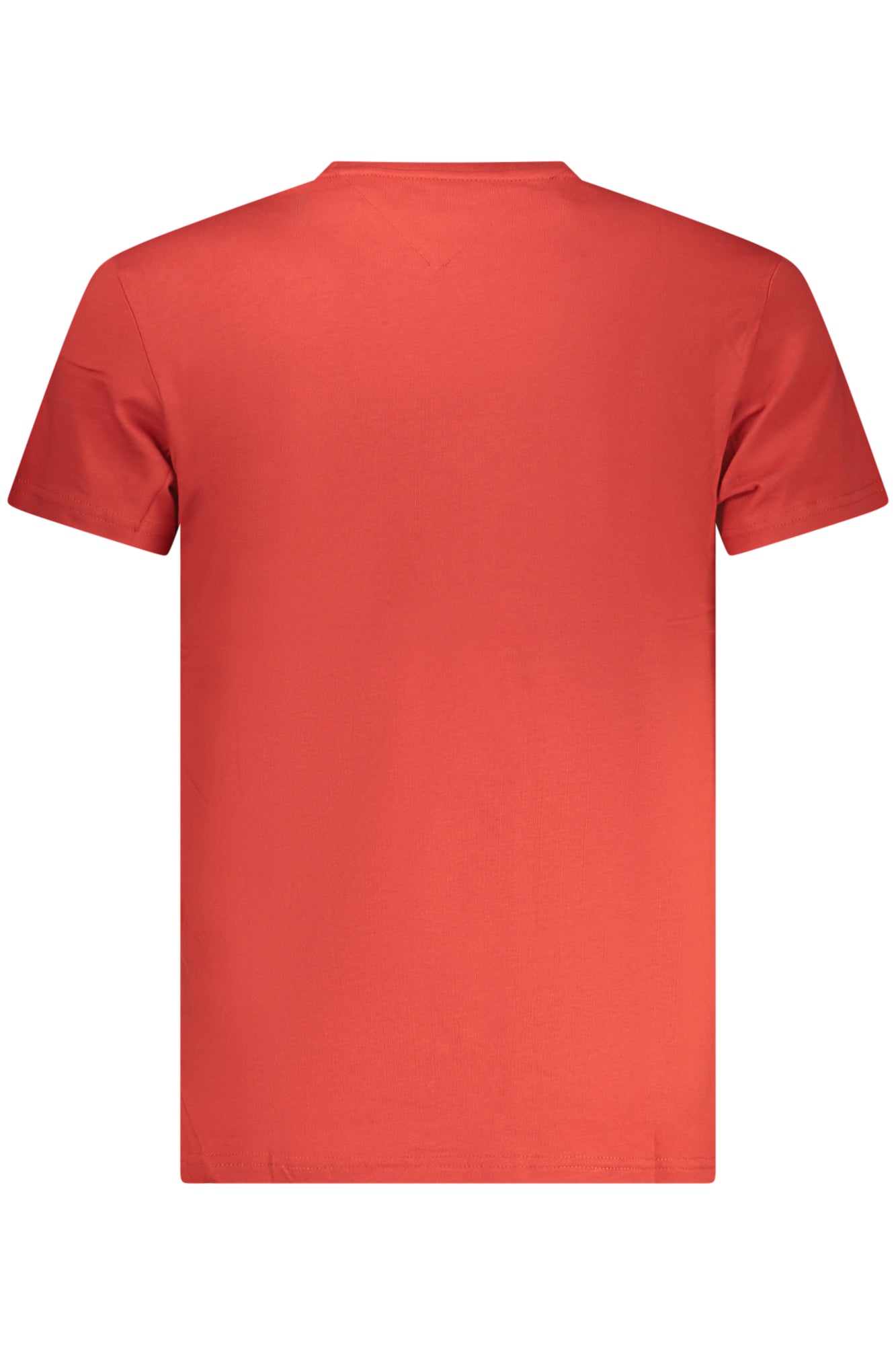 TOMMY HILFIGER T-SHIRT MANICHE CORTE UOMO ROSSO