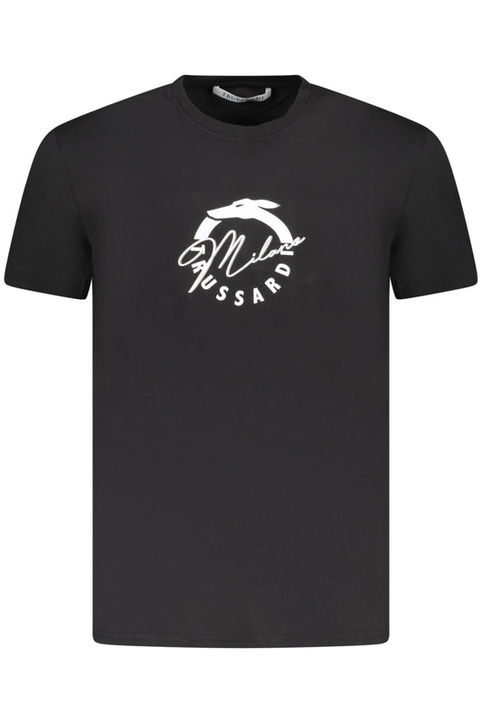 TRUSSARDI T-SHIRT MANICHE CORTE UOMO NERO