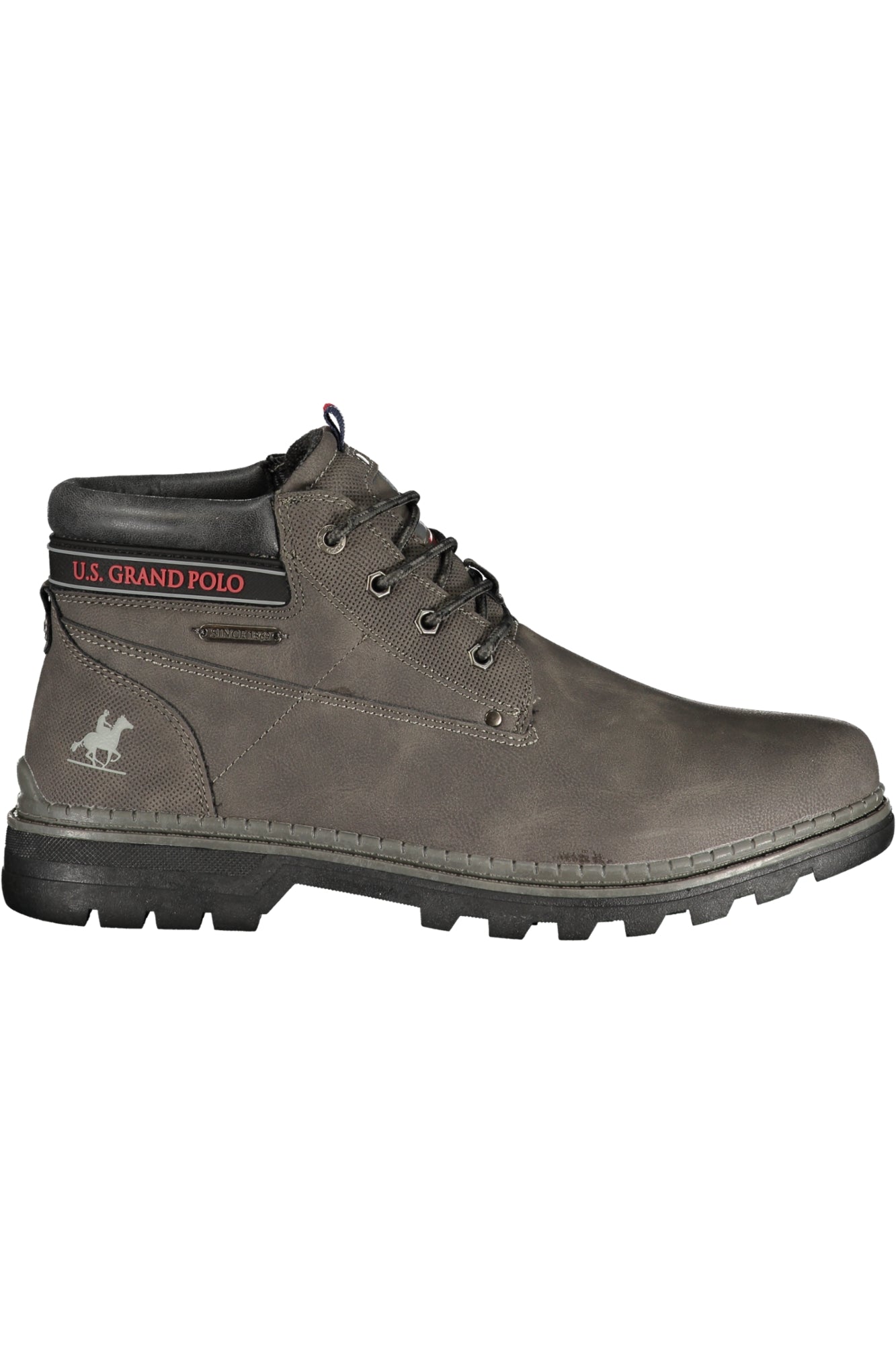 U.S. GRAND CALZATURA STIVALE UOMO GRIGIO