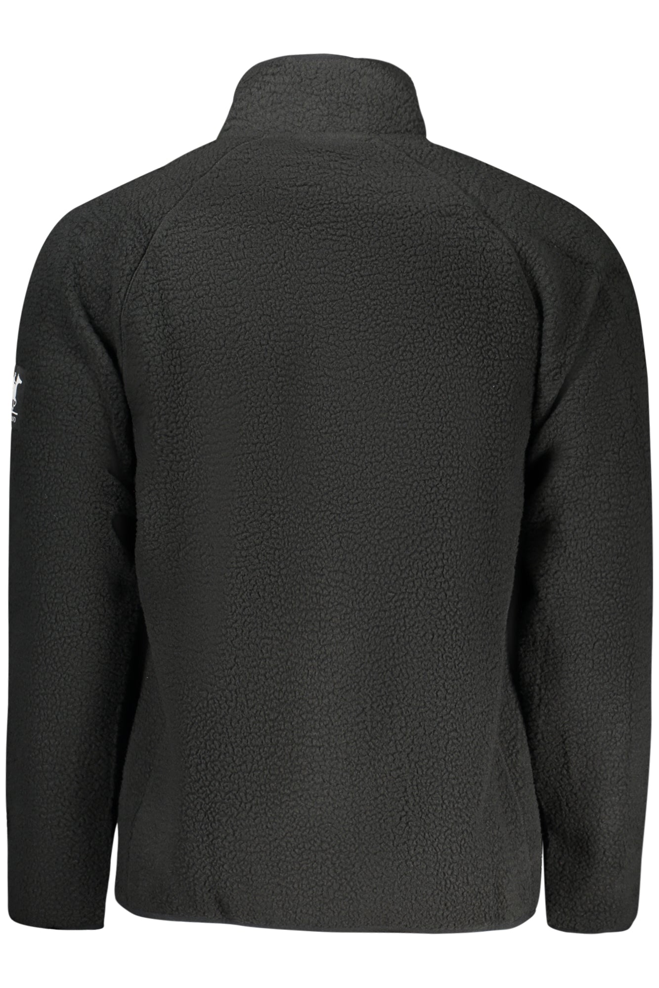 U.S. GRAND FELPA CON ZIP UOMO NERO
