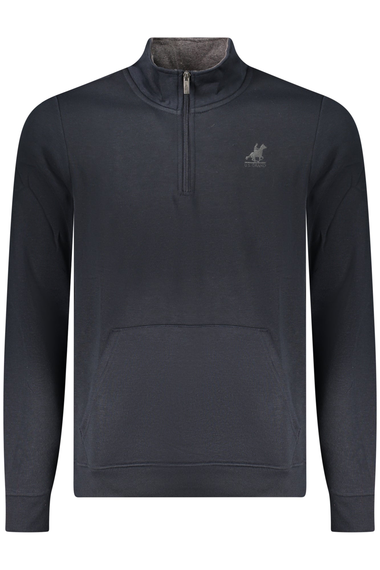 U.S. GRAND FELPA SENZA ZIP UOMO BLU