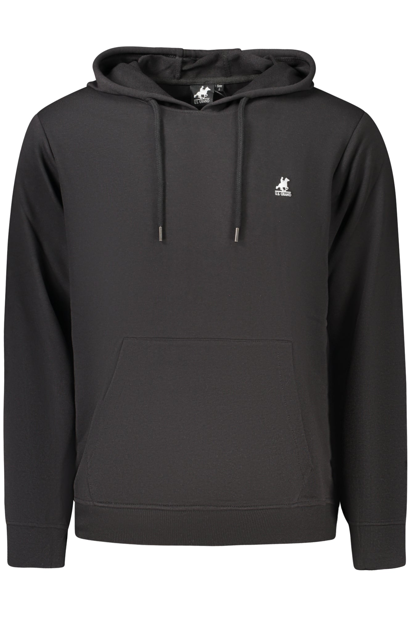 U.S. GRAND FELPA SENZA ZIP UOMO NERO