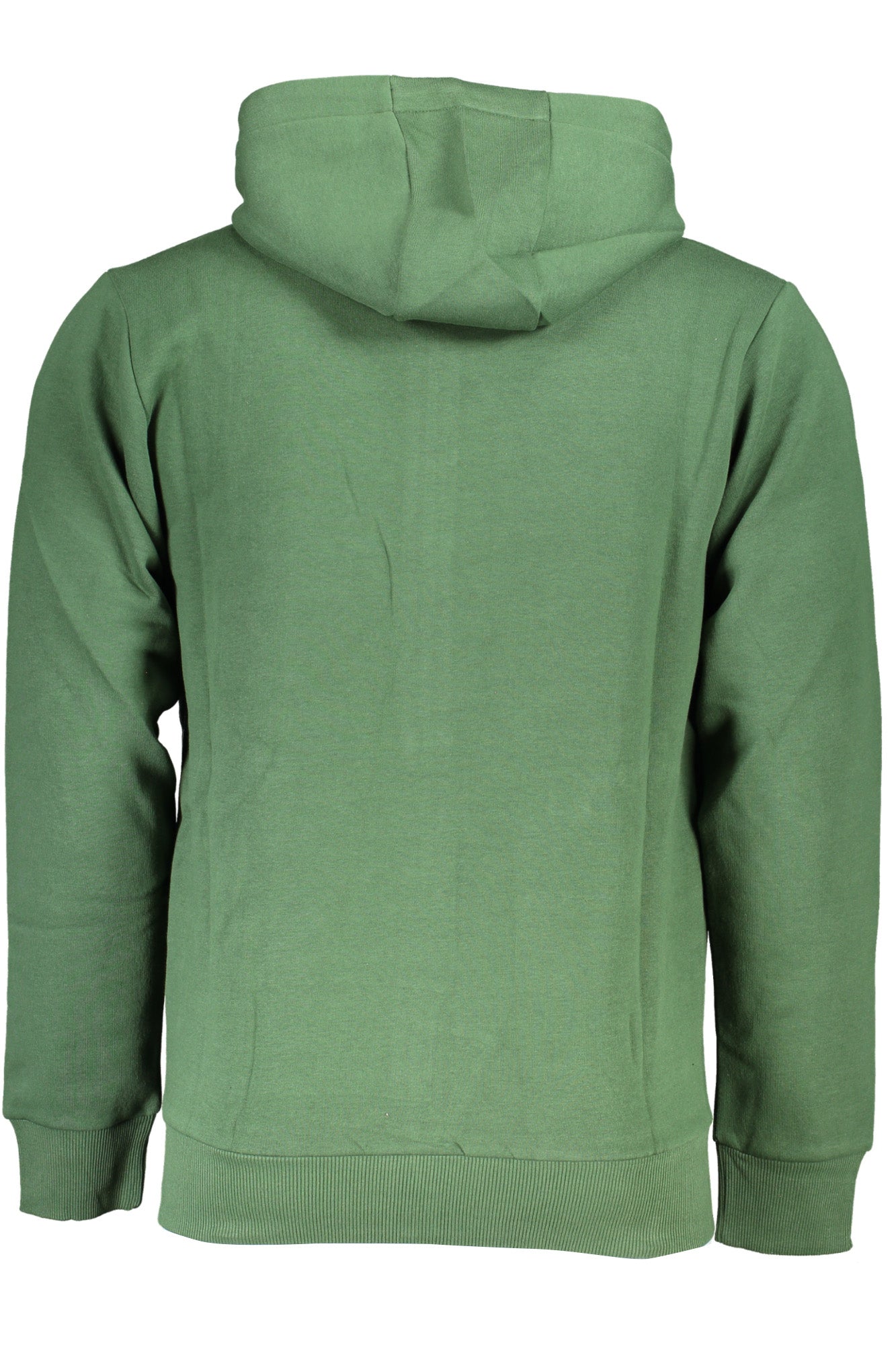 U.S. GRAND FELPA CON ZIP UOMO VERDE