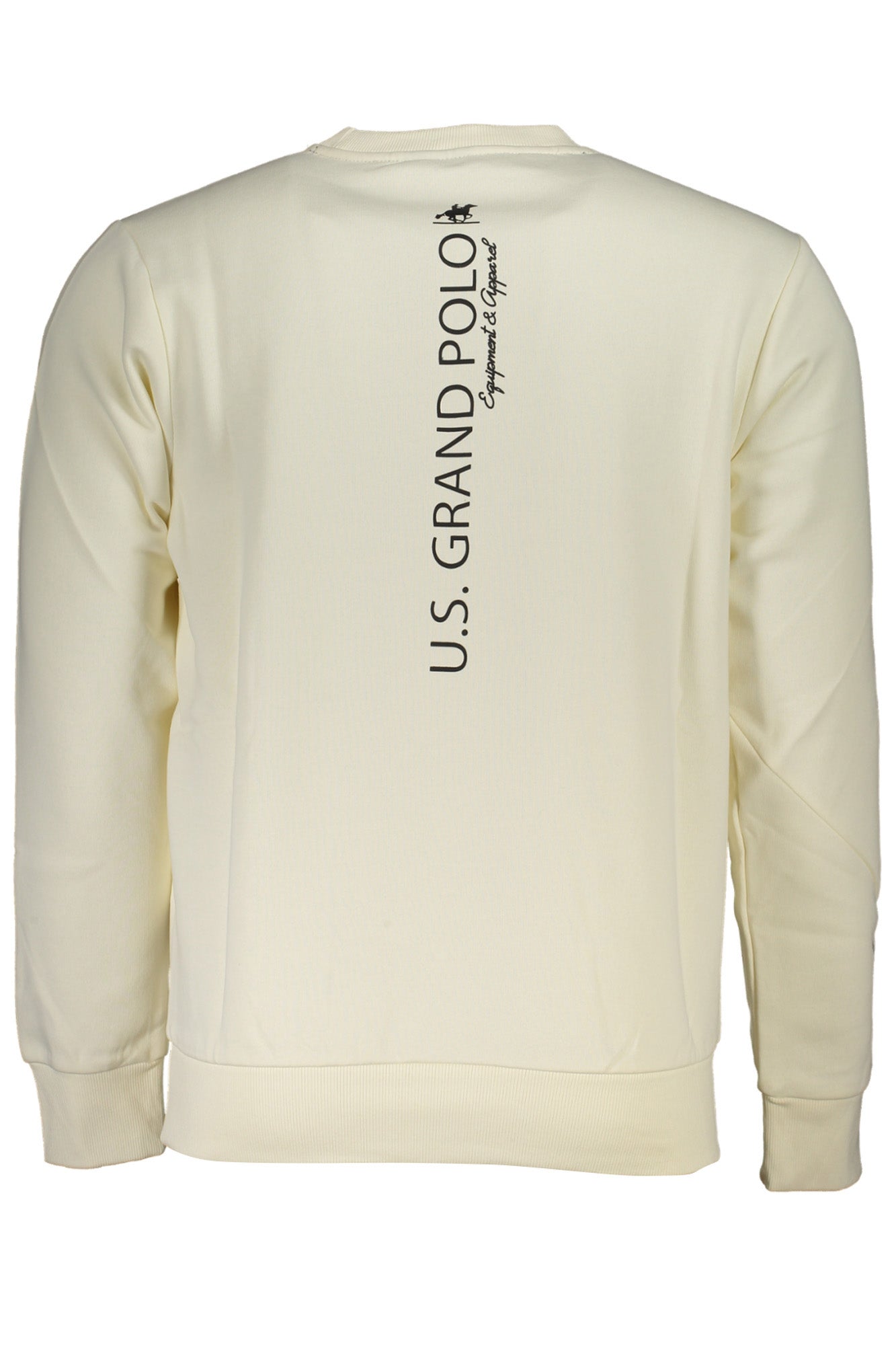U.S. GRAND FELPA SENZA ZIP UOMO BIANCO
