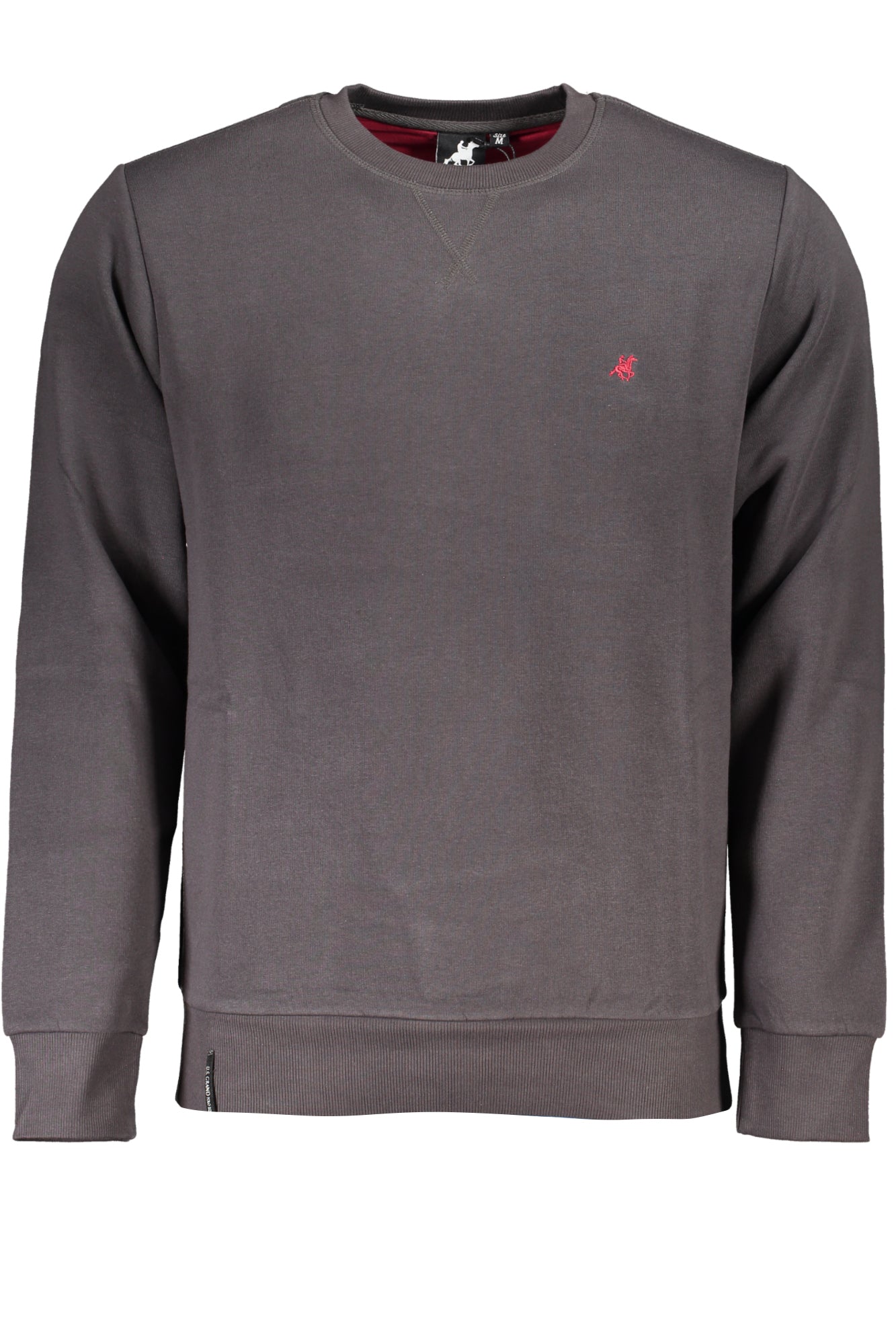 U.S. GRAND FELPA SENZA ZIP UOMO GRIGIO