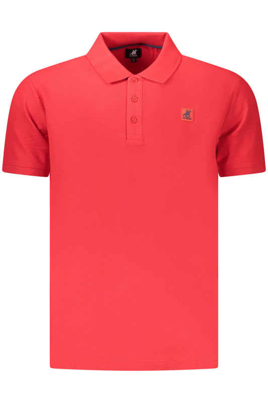 U.S. GRAND POLO MANICHE CORTE UOMO ROSSO