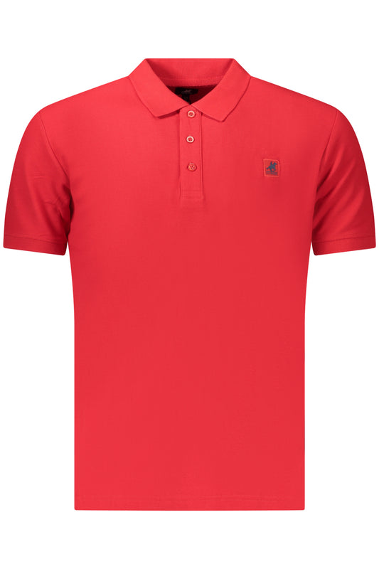 U.S. GRAND POLO MANICHE CORTE UOMO ROSSO