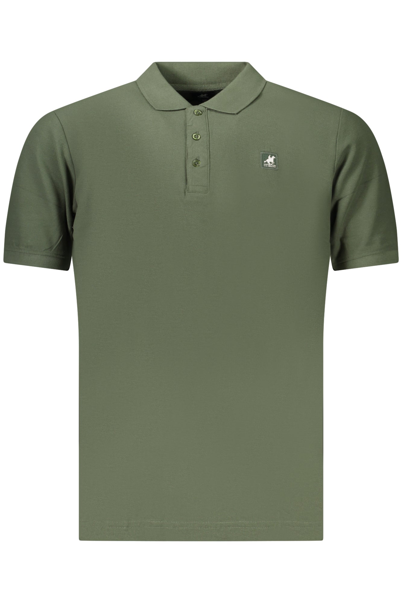 U.S. GRAND POLO MANICHE CORTE UOMO VERDE