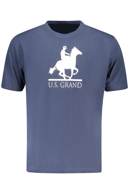 U.S. GRAND T-SHIRT MANICHE CORTE UOMO BLU