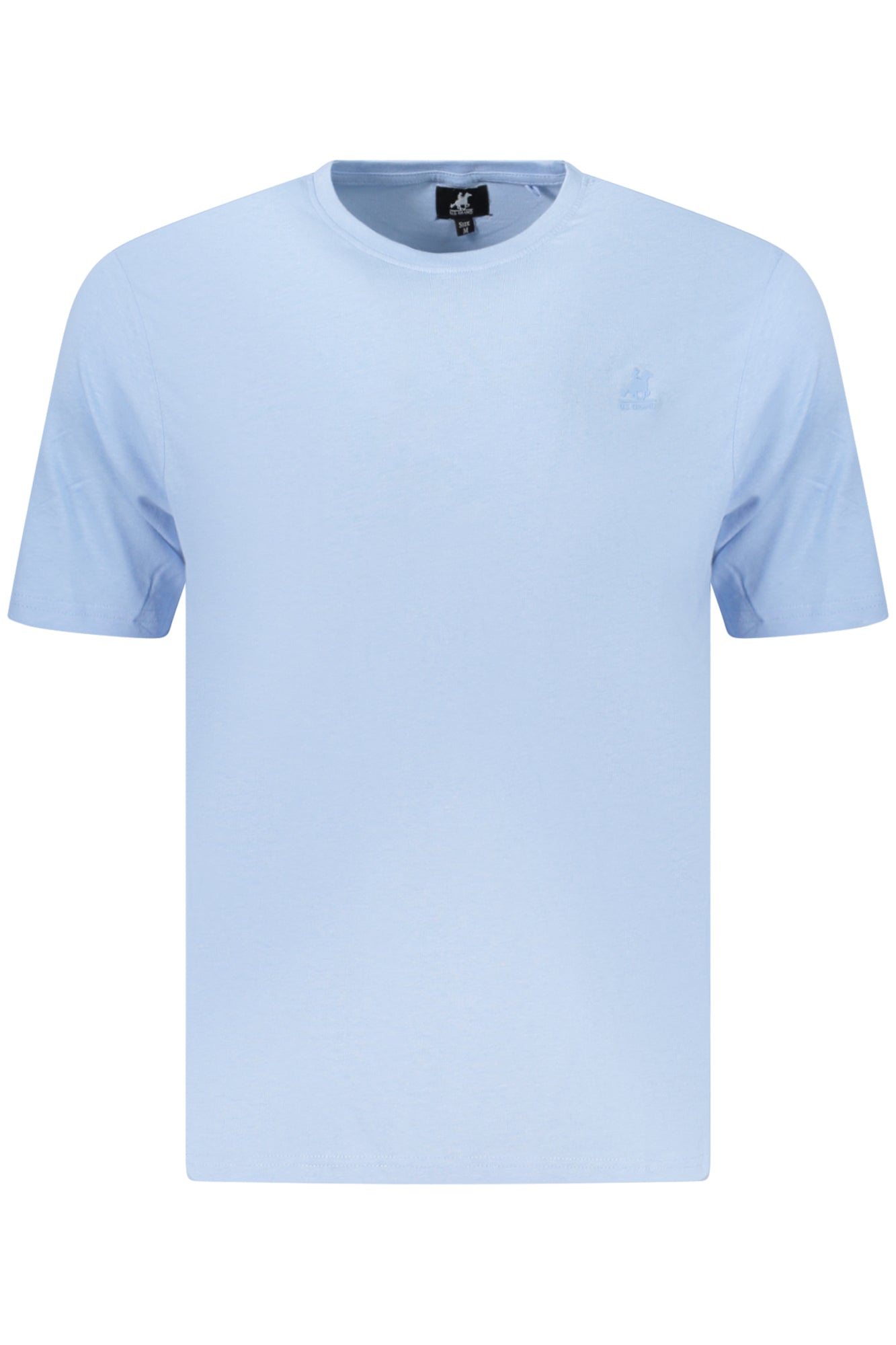 U.S. GRAND T-SHIRT MANICHE CORTE UOMO AZZURRO