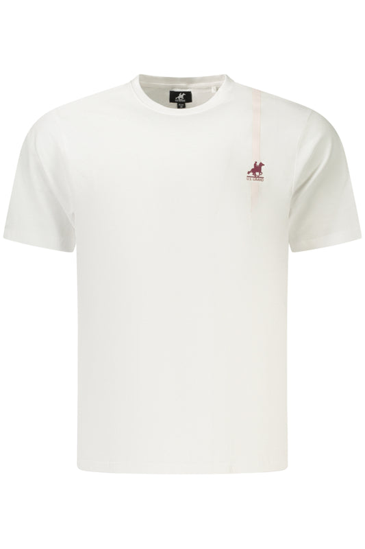 U.S. GRAND T-SHIRT MANICHE CORTE UOMO BIANCO