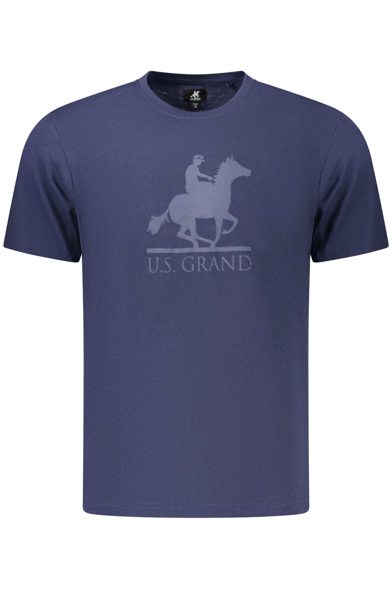 U.S. GRAND T-SHIRT MANICHE CORTE UOMO BLU