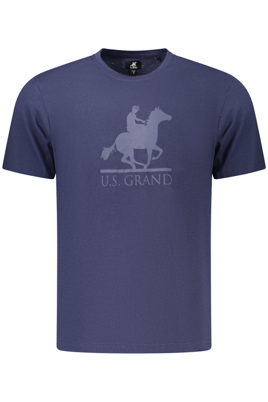 U.S. GRAND T-SHIRT MANICHE CORTE UOMO BLU