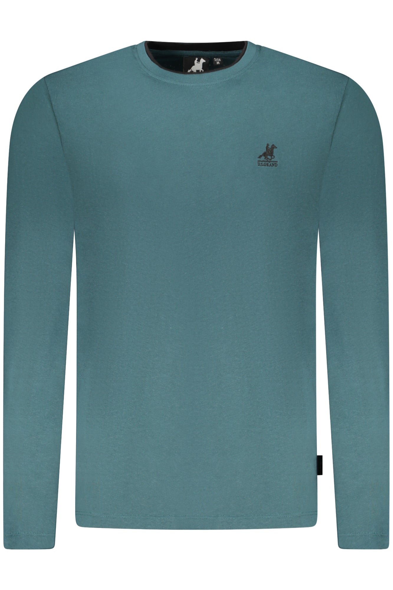 U.S. GRAND T-SHIRT MANICHE LUNGHE UOMO VERDE