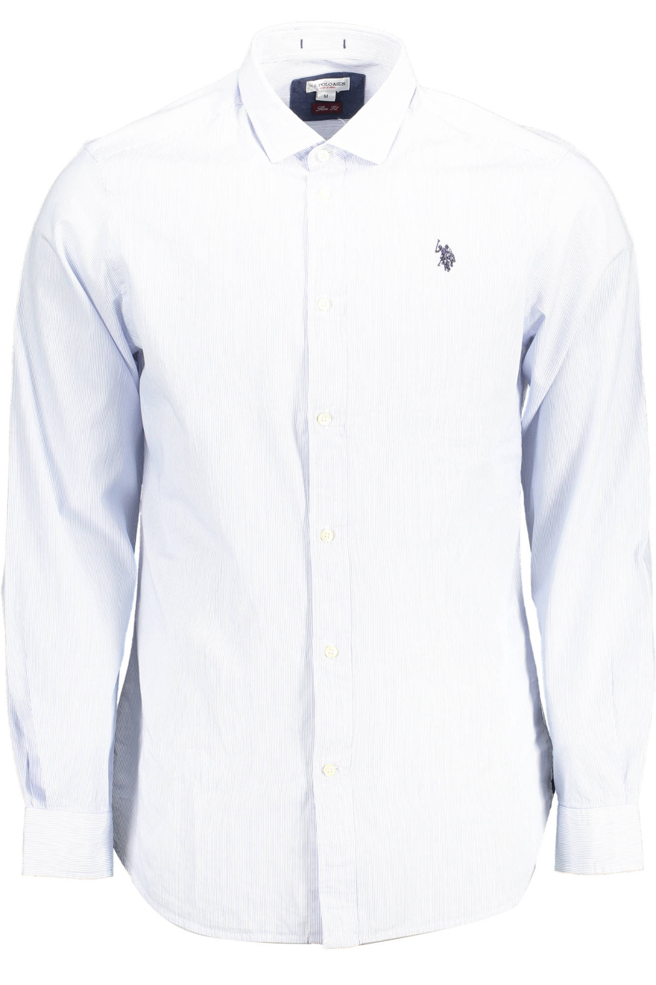 U.S. POLO ASSN. CAMICIA MANICHE LUNGHE UOMO AZZURRO
