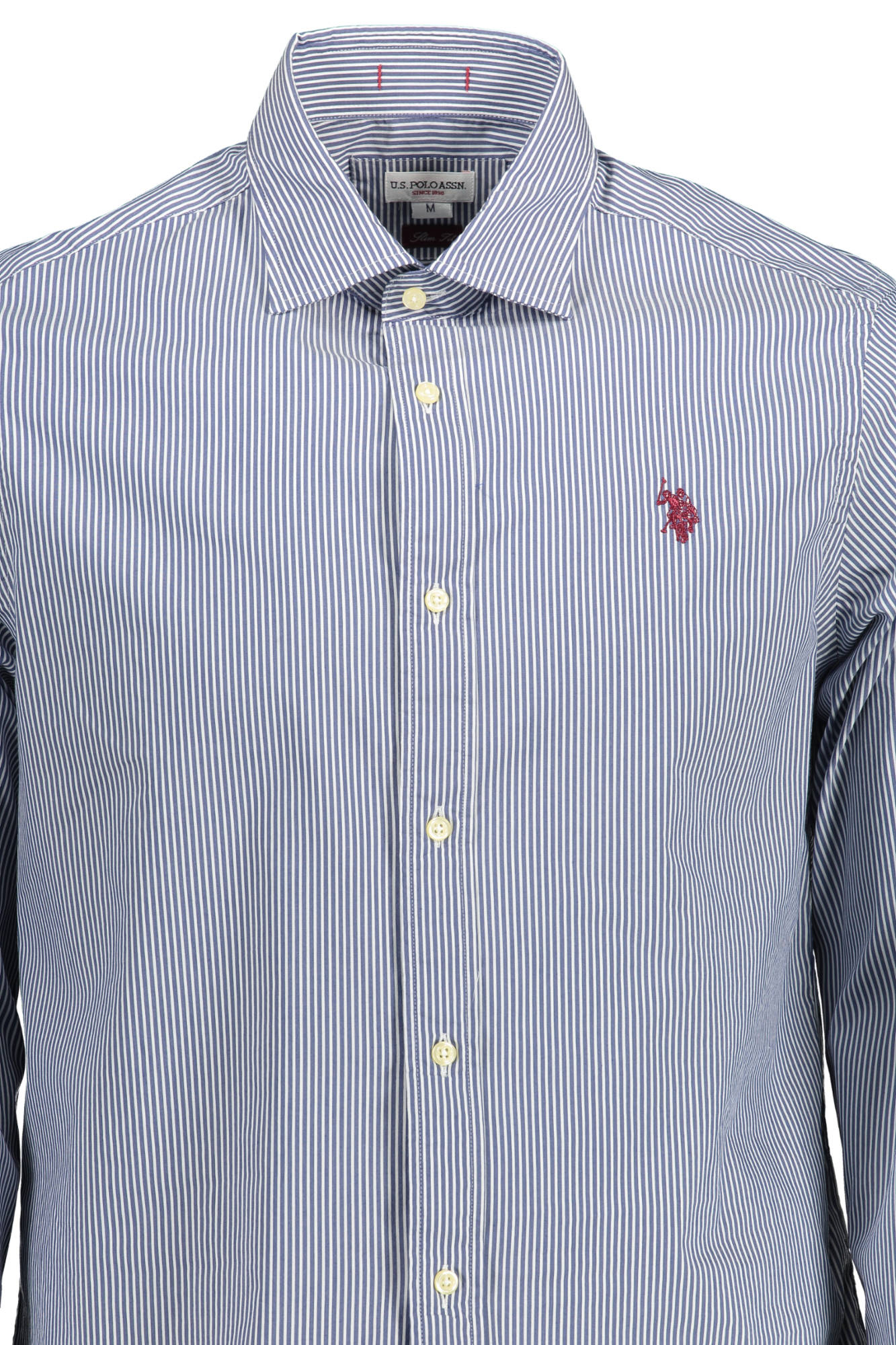 U.S. POLO ASSN. CAMICIA MANICHE LUNGHE UOMO BLU