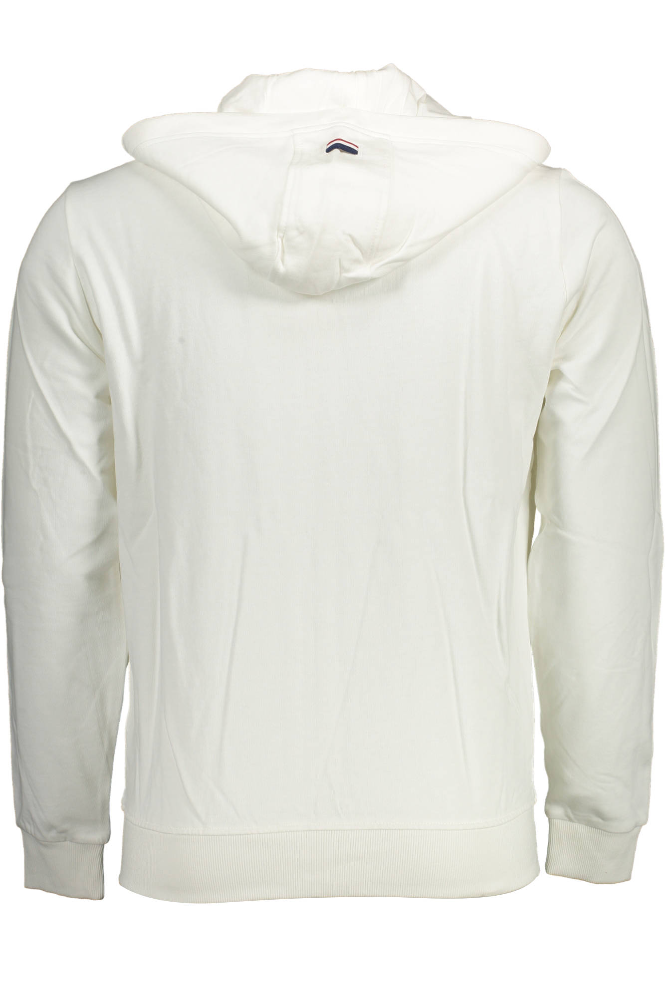 U.S. POLO ASSN. FELPA CON ZIP UOMO BIANCO