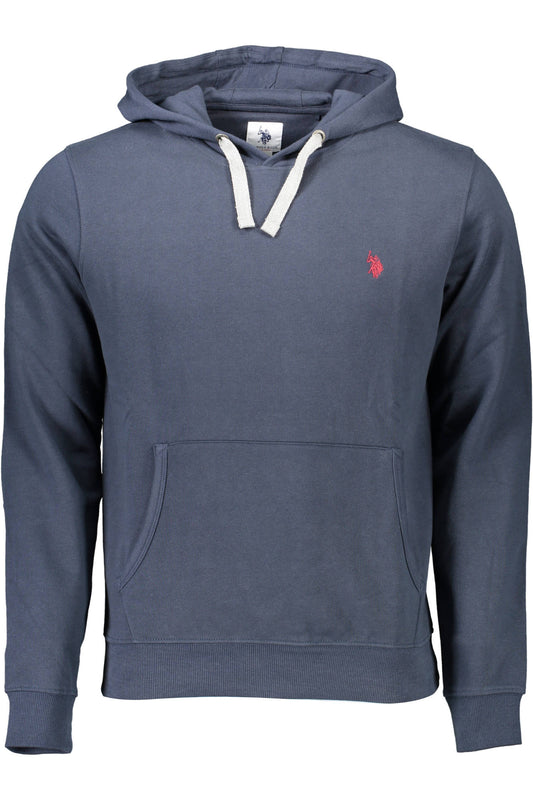 U.S. POLO ASSN. FELPA CON ZIP UOMO BLU