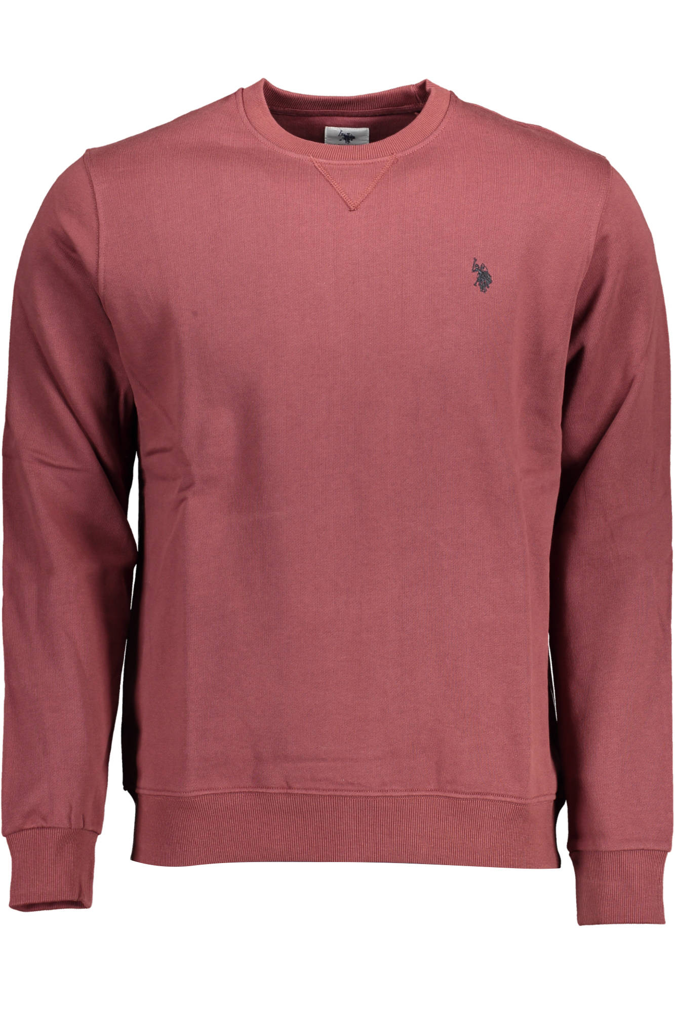 U.S. POLO ASSN. FELPA SENZA ZIP UOMO VIOLA