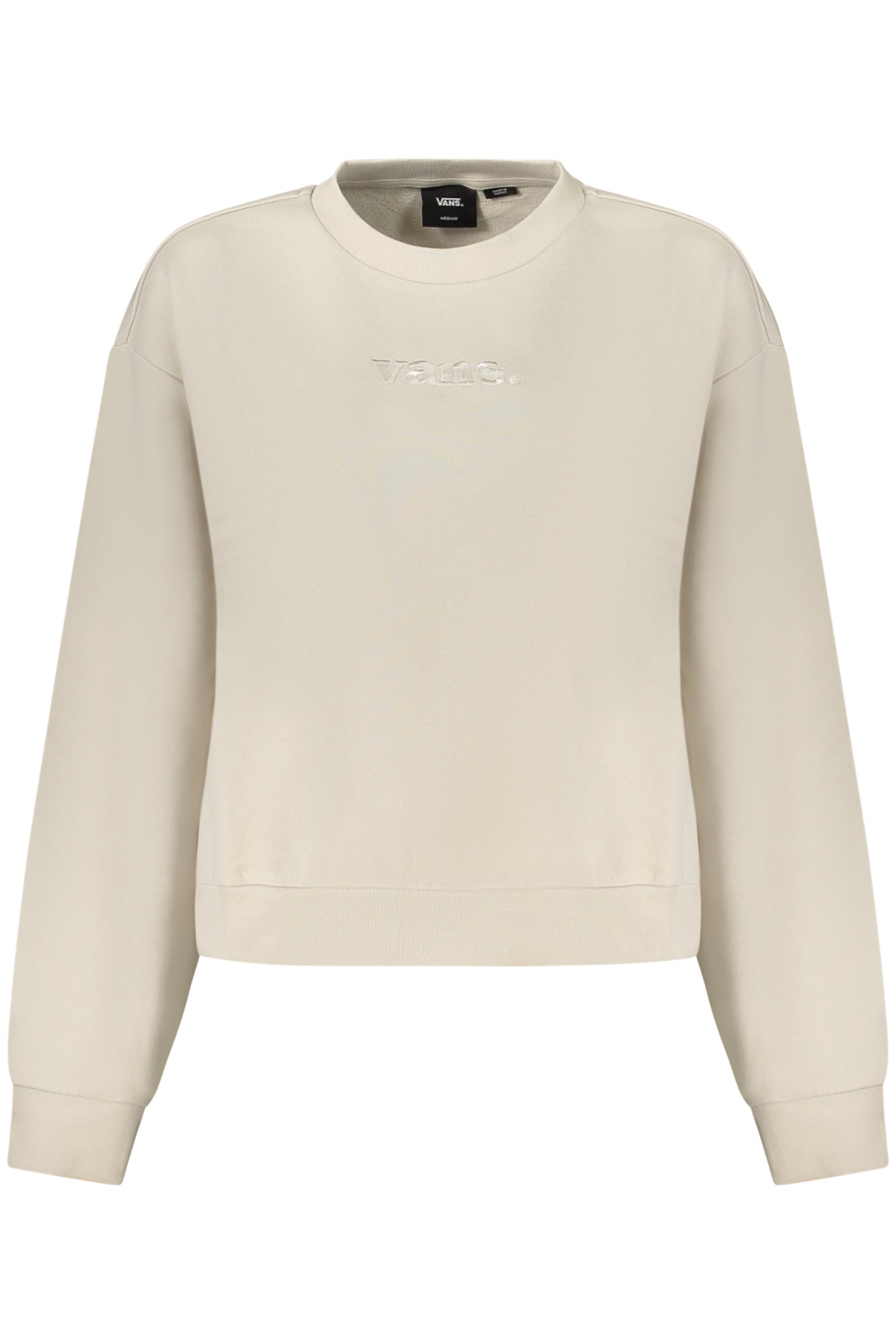 VANS FELPA SENZA ZIP DONNA BEIGE