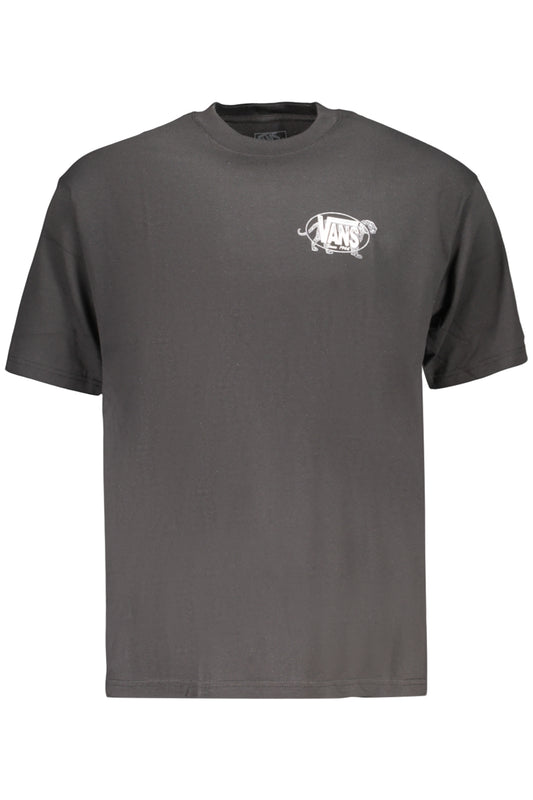 VANS T-SHIRT MANICHE CORTE UOMO NERO